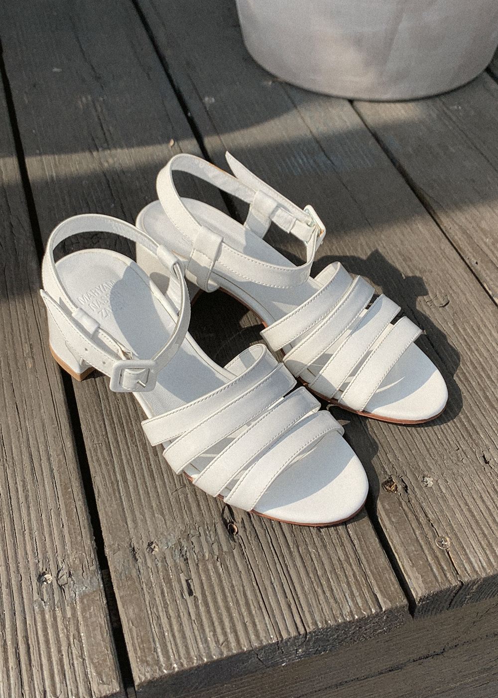 Palma Low Sandal - White