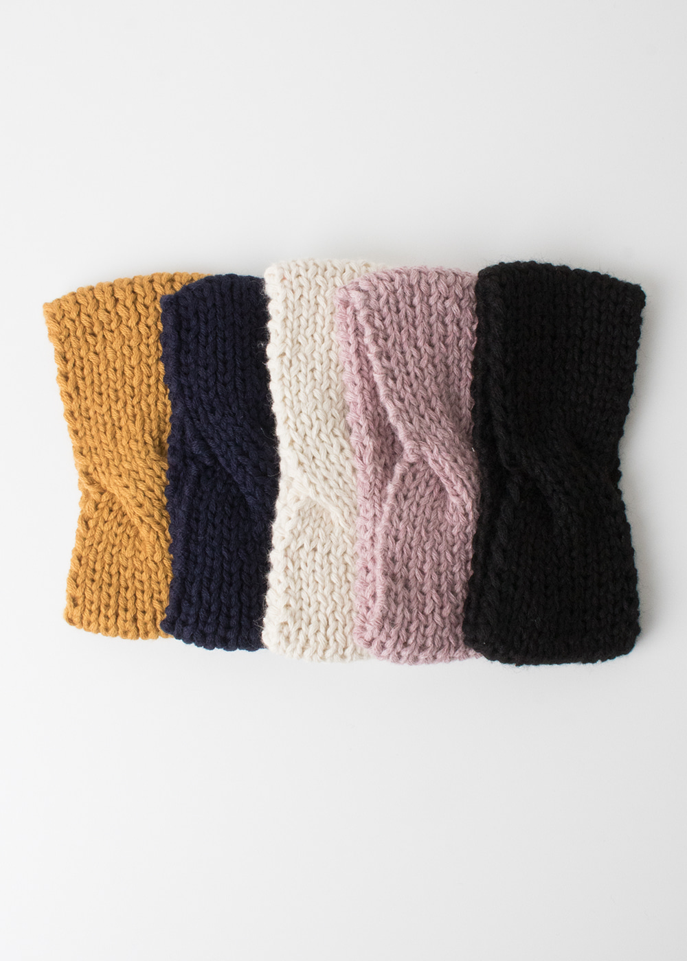 Knitted Headband - 5 colors