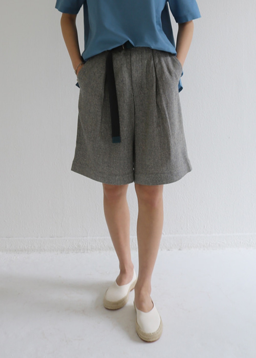 Bangkok Shorts - Tweed Silk