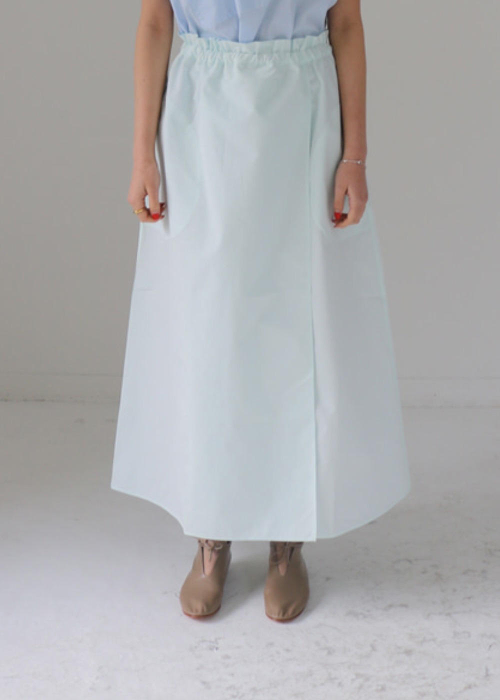 Serra Long Wrap Skirt