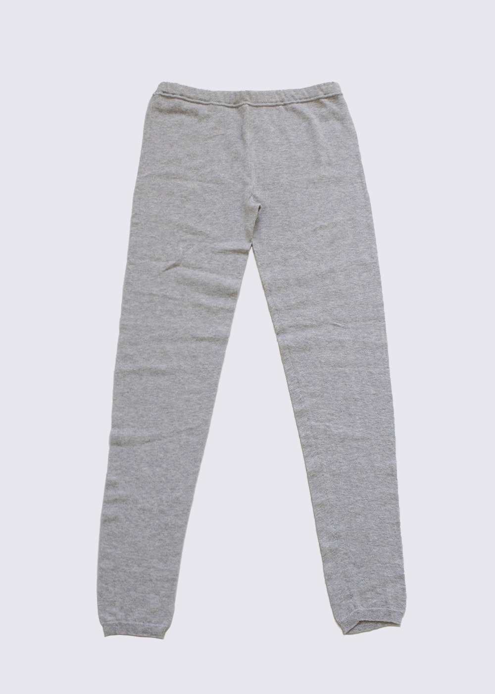 Cotton Cashmere Leggings - Grey