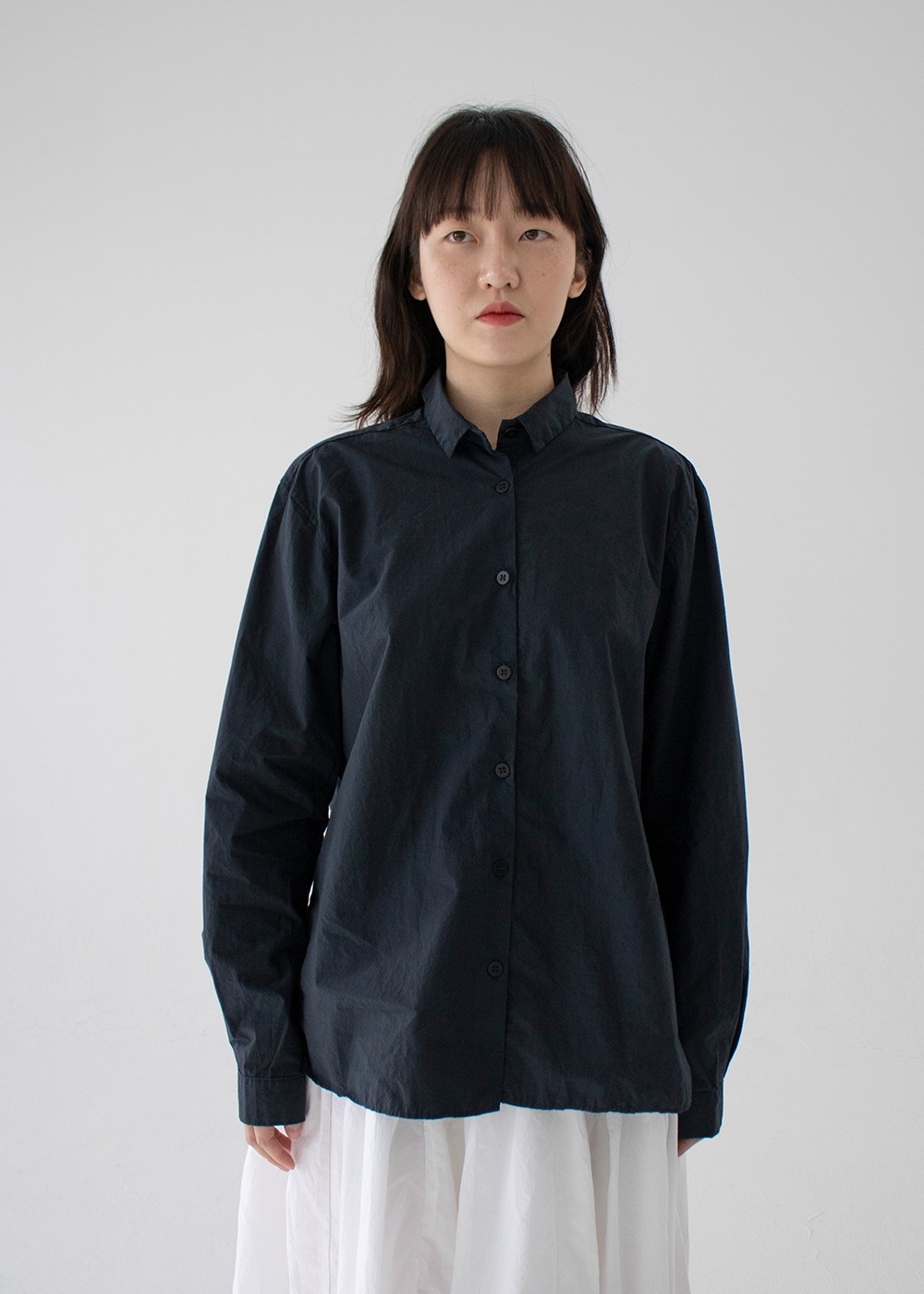 Loose Tyrol Shirt with Pleat
