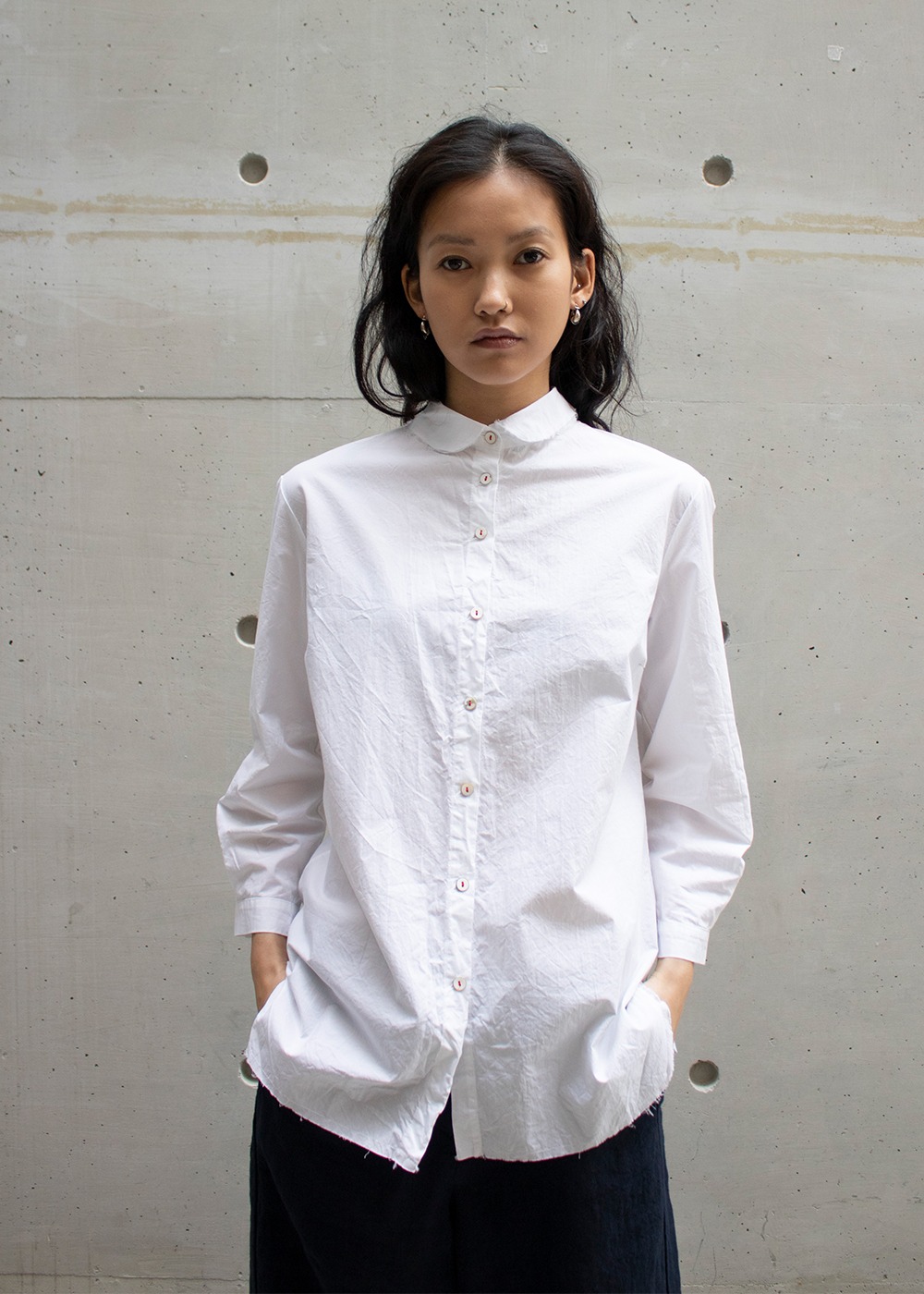 Chinzia Shirt - White