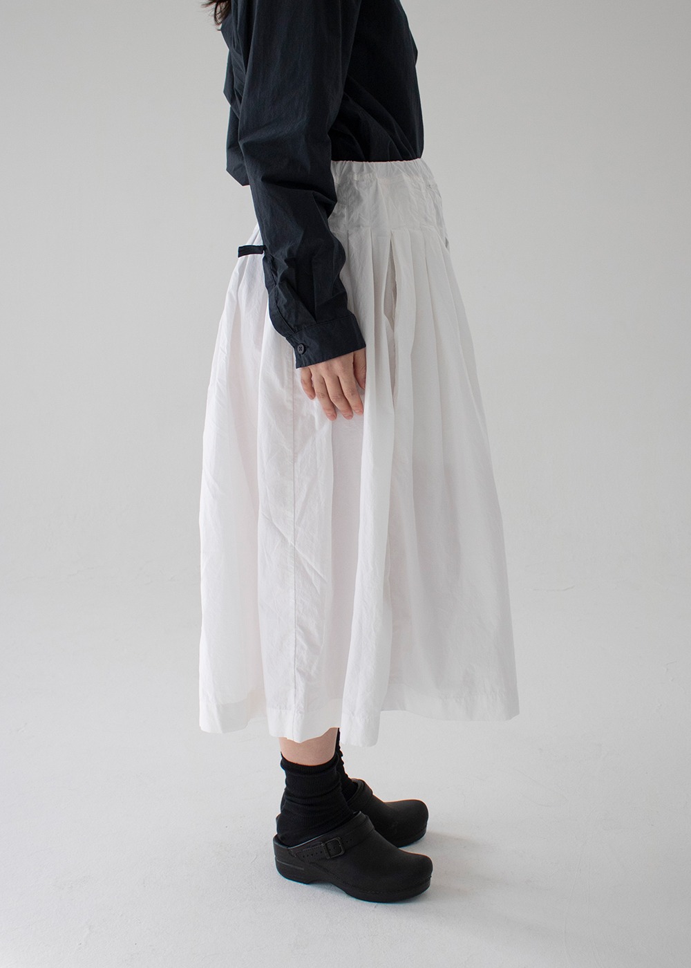 Farmer Skirt - White
