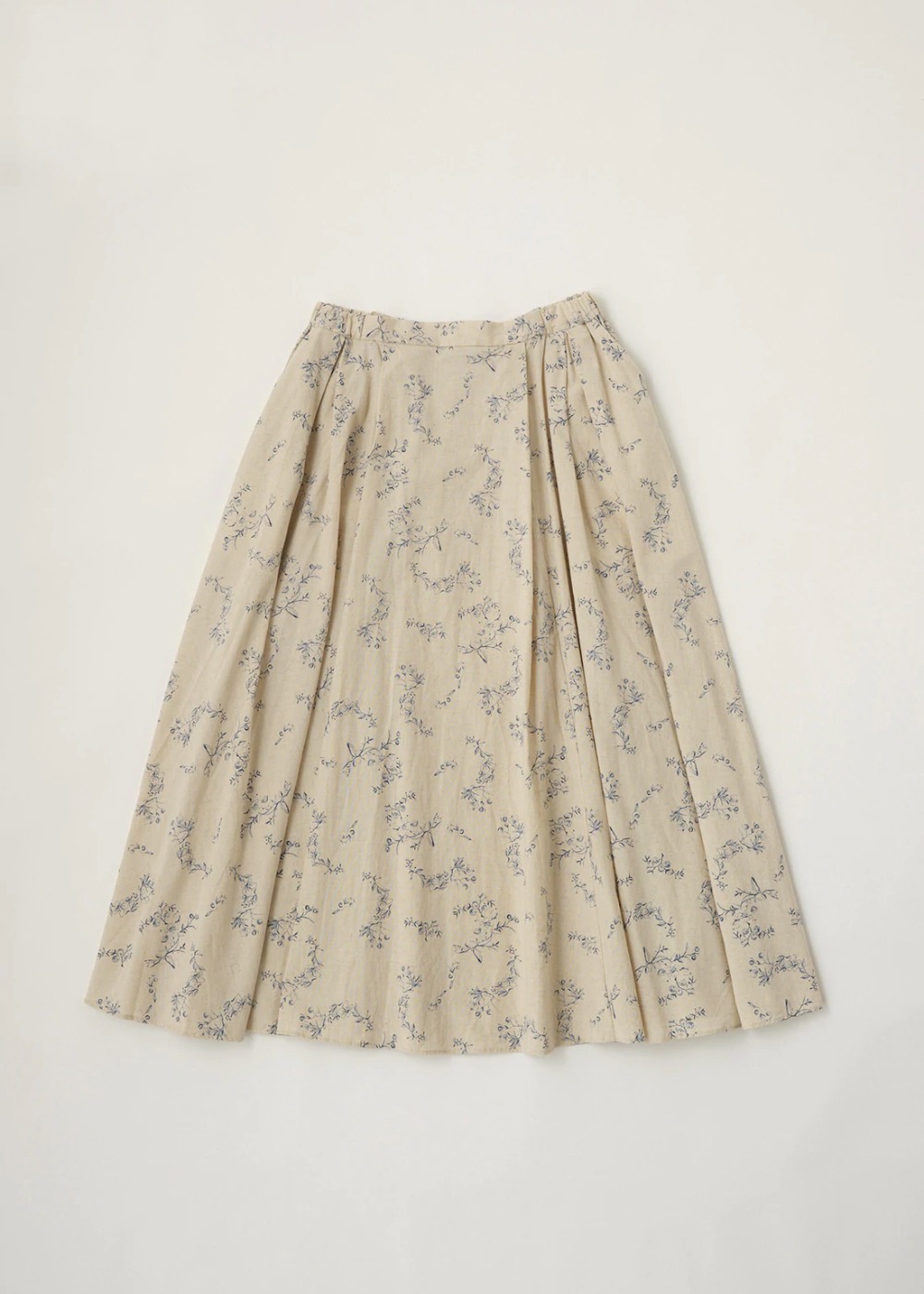 Flower Print Skirt