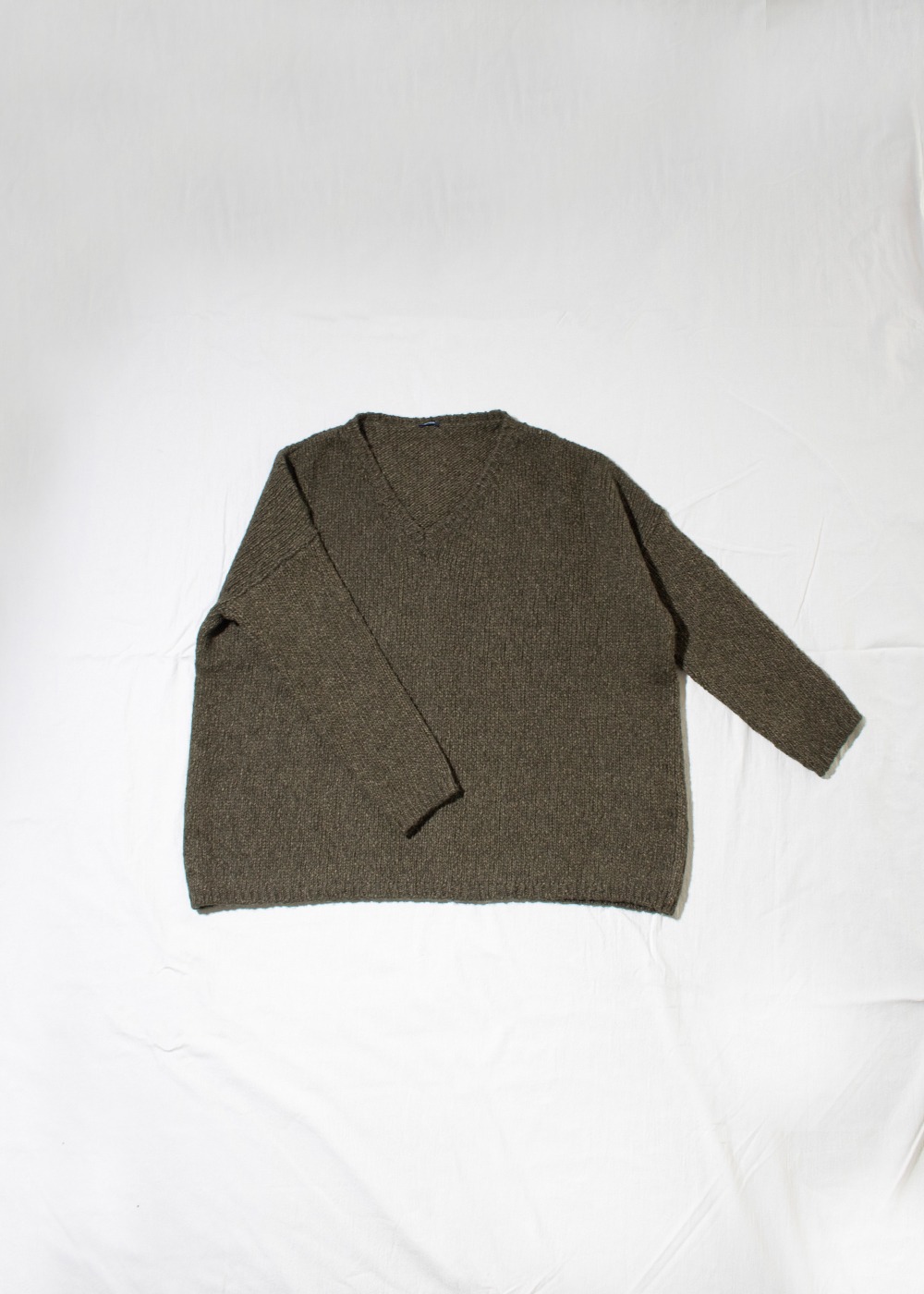 P1712 Wool Cotton and Alpaca Sweater