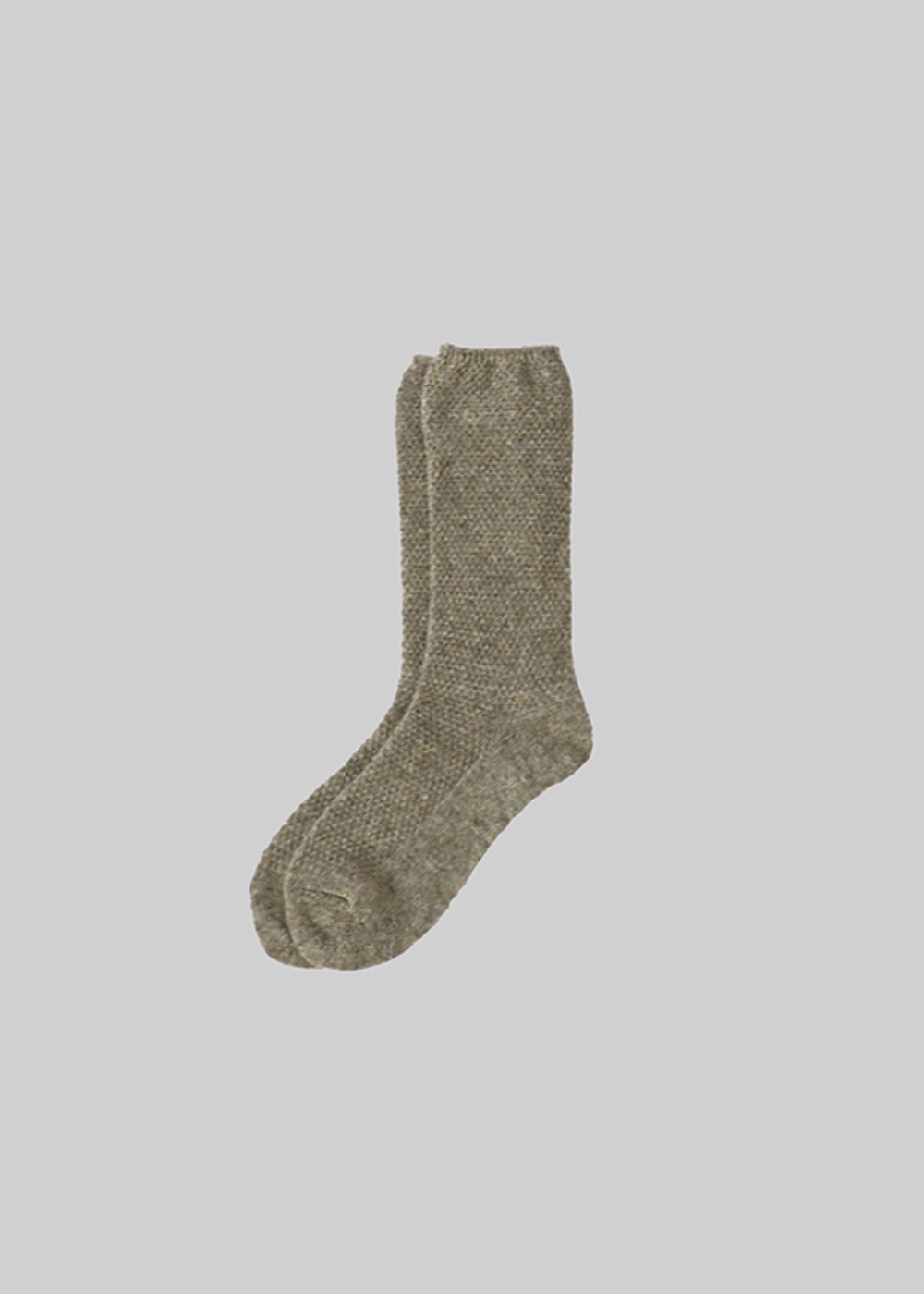 Moss Stitch Socks