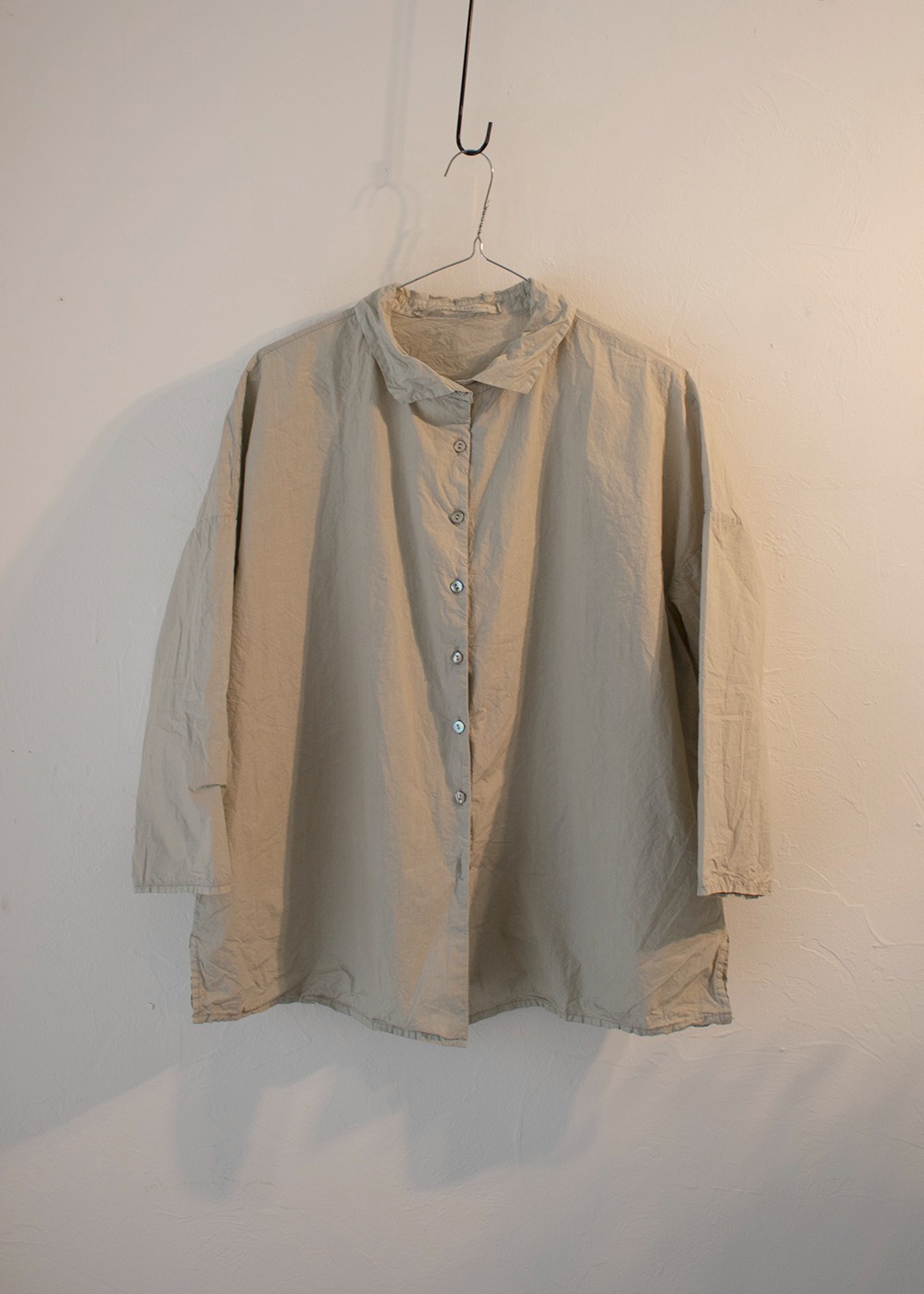 Short Collar Shirt TC - Almond